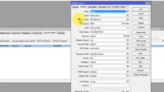 کانفیگ لینک وایرلس میکروتیک