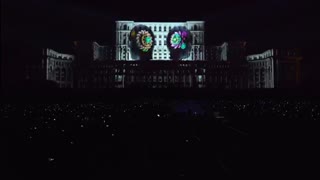 پروجکشن مپینگ بسیار زیبا روی ساختمان