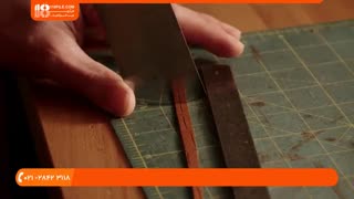 مراحل دوخت بند ساعت چرمی با دست