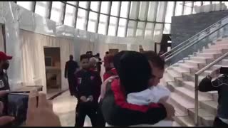 خداحافظی بشار رسن با بازیکنان پرسپولیس