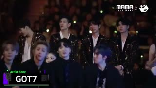 (Got7  reaction to J.Y.park(MAMA