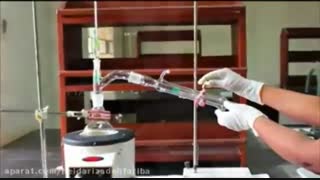 فیلم آزمایشگاهی شیمی آلی تقطیر ساده