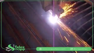 روش برش تیرآهن لانه زنبوری