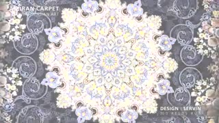 طرح جدید فرش سروین 700 شانه | کارخانه فرش امیران کاشان