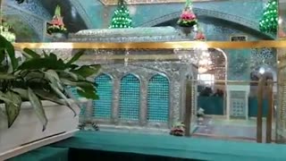 باز شدن درب های حرم امام رضا(ع) برای زیارت از دور - emam reza