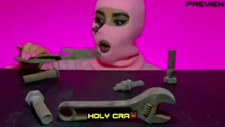 چالش اسمر خوردن آچار/اسمر فود عجیب