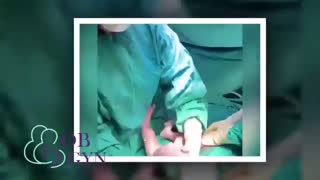 فیلم زایمان سزارین در اتاق عمل