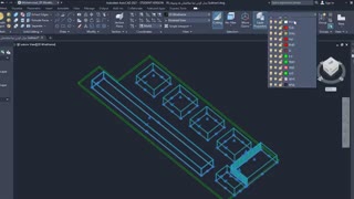 | مدلینگ نمای ساختمان در اتوکد سه بعدی |