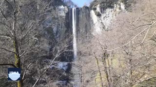 «لاتون»، بلندترین آبشار چهارفصل ایران