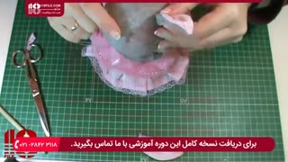 آموزش دوخت کلاه خرگوشی با جوراب برای عروسک روسی