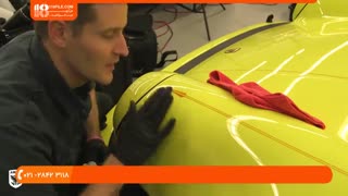 آموزش پولیش خودرو ::: نحوه پاک کردن رنگ از روی بدنه خودرو