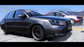 مسابقه درگ ال 90 و دنا در GTA V