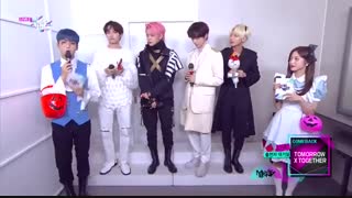 اولین مصاحبه گروه TXT برای کامبک Blue Hour در موزیک بنک