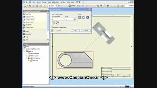 Autodesk Inventor Tutorial 2011 - 137 Auxiliary View