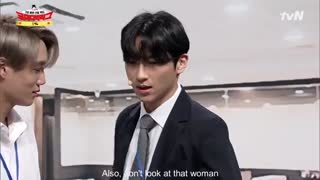 کات حضور کای در قسمت 136 برنامه‌ی 'comedy big league' + زیرنویس فارسی