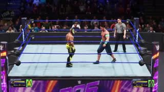 گیم پلی بازی 2k20 کشتی کج : JOHN CENA VS REY MYSTERIO
