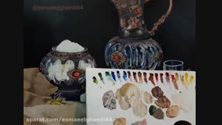 ساخت رنگ در رنگ روغن