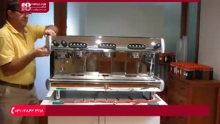 آموزش تنظیم فشار شکن دستگاه اسپرسوساز صنعتی