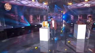 اجرای آهنگ life  goes on در golden disk awards