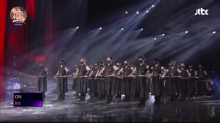 اجرای آهنگ Black Swan و On از BTS در مراسم GDA 2021