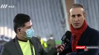 صحبت های یحیی گل محمدی سرمربی پرسپولیس بعد از دربی