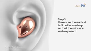 Galaxy Buds Liveِِ لذت شنیدن صداها با کیفیت عالی