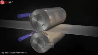 فرآیند نورد سرد و تولید ورق روغنی در ضخامت‌های مختلف| آیرومارت