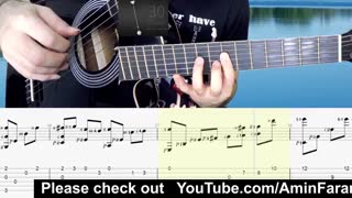 آموزش آهنگ Secret Garden روی گیتار کلاسیک  با اجرای امین فرامرزی