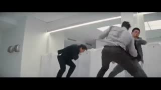 سکانس مبارزه در توالت هواپیما - ماموریت غیرممکن