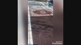 قالیشویی در شهر ری