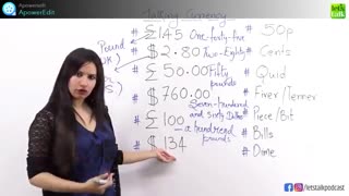 چطور به انگلیسی قیمت ها را بگوییم؟