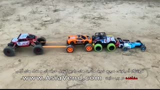 مسابقه قدرت نمایی ماشین آرسی صخره نورد