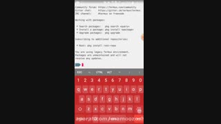 آموزش تغییر تم و فونت ترموکس (termux)
