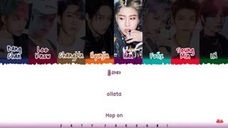 لیریک اهنگ ta از stray kids