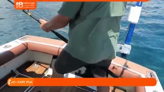 چالش هیجان انگیز ماهیگیری و صید ماهی با کایاک 200 پوندی