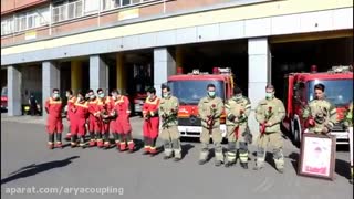 گرامیداشت شهدای آتش نشان حادثه پلاسکو