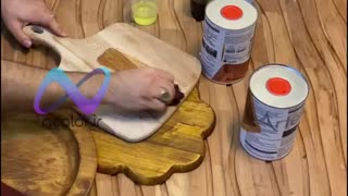 رنگ آمیزی تخته چوب با رنگ آرتک