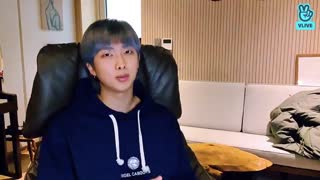 ویلایو نامجون ( زیرنویس فارسی ) bts RM vlive