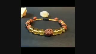 خرید دستبند سنگ سیترین برزیلی