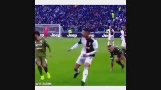 دریبل های زیبای رونالدو.    