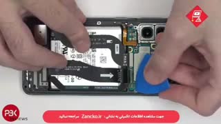 کالبد شکافی گوشی s21 سامسونگ - آموزشگاه تعمیرات موبایل زانکو