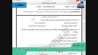ویدیو حل تستی-تشریحی سوالات امتحان درس حسابداری دولتی