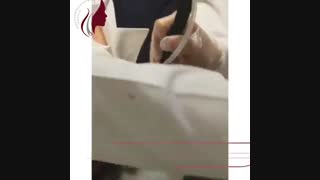 فیلم درمان ضایعات پوستی با لیزر (1)