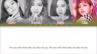 لیریک ویدیو ی بلک پینک به اسم دو دو دو دو(ddu du ddu du(