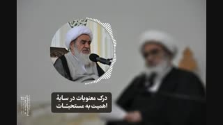 درک معنویات در سایۀ اهمیت به مستحبّات(آیت الله العظمی مظاهری)