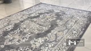 فرش مدرن طرح ترک 1200 شانه ، نقشه الیا