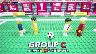 معرفی تیم‌های حاضر در جام‌جهانی 2018 با لگو