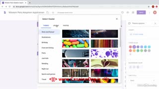 07 - Work with a theme and design