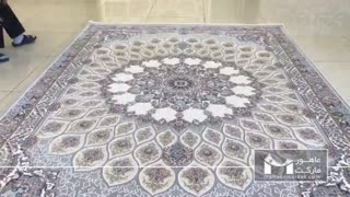 فرش 1200 شانه طرح هیرا ترنج دار