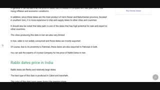 Rabbi Dates Price Crystal Dates